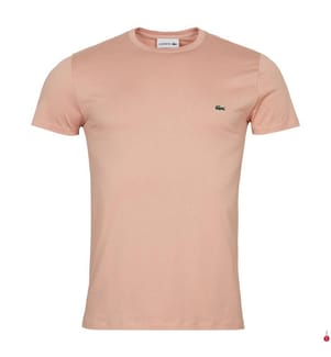 T-Shirt coton Pima  - Rose