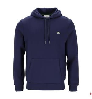 Sweat à capuche en polaire - Marine