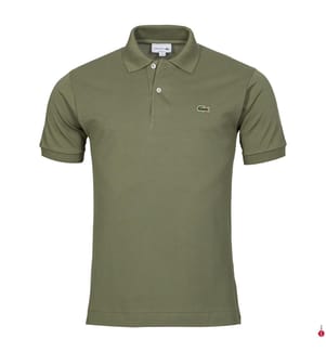 Polo Classic Fit L12.12 aus gesteppter Baumwolle - Khaki