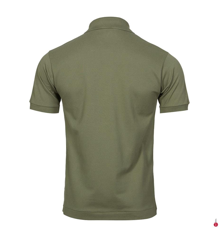 Polo Classic Fit L12.12 aus gesteppter Baumwolle - Khaki