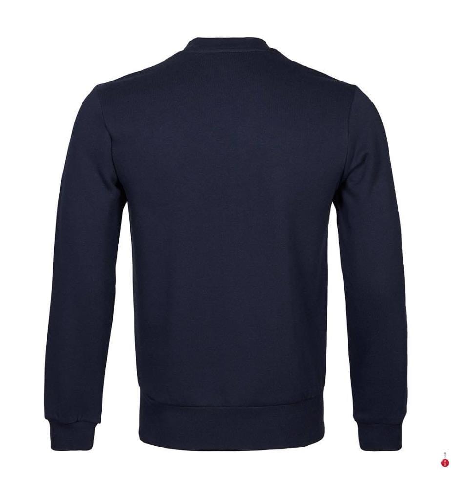 Sweatshirt aus Bio - Baumwolle - Marine