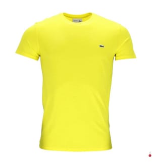 T-Shirt Coton Pima Léger - Jaune