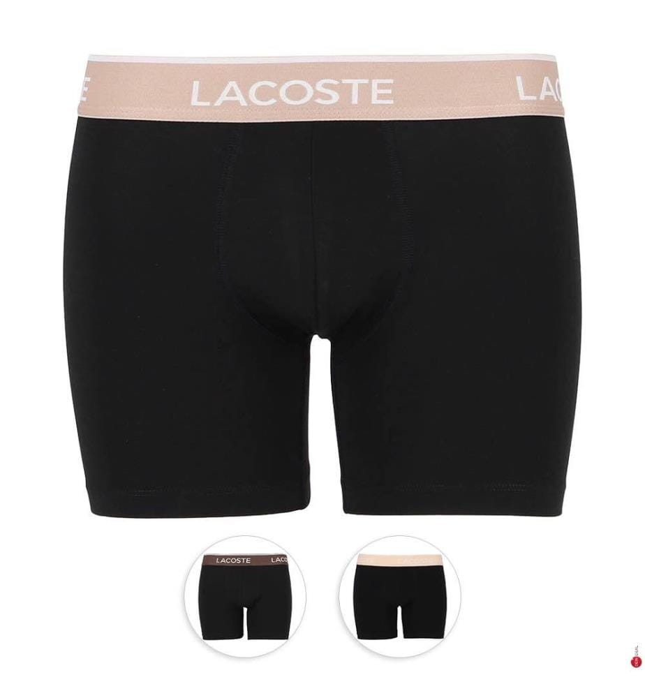 Confezione da 3 boxer lunghi in cotone elasticizzato - 3 colori