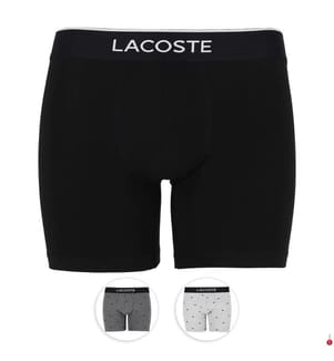 Pack de 3 Boxers Courts Coton Stretch - 3 Coloris