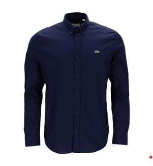 Chemise popeline Regular Fit - Bleu marine