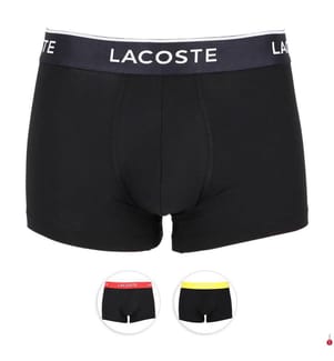 Pack de 3 Boxers Stretch Cotton Trunks - 3 Coloris
