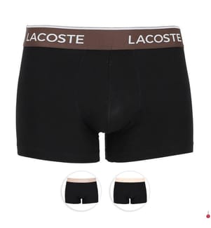 Pack de 3 Boxers Stretch Cotton Trunks - 3 Coloris