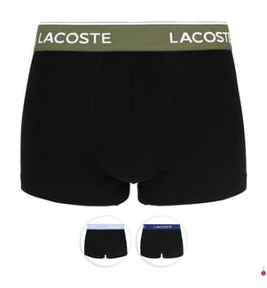 Lot de 3 Boxers Courts Coton Stretch - 3 Coloris