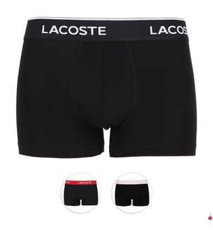 Lot de 3 Boxers Courts Coton Stretch - 3 Coloris
