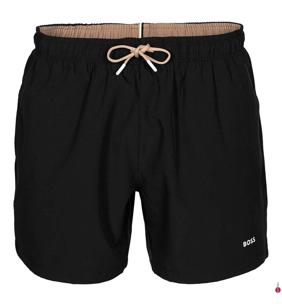 Badeshorts - Schwarz