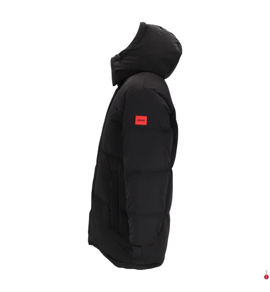 Wasserabweisender Mantel - Schwarz