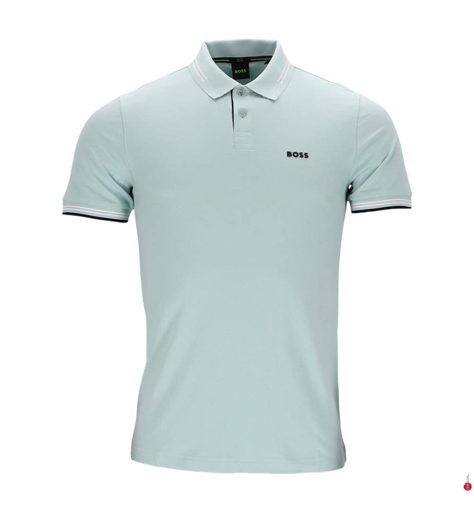 Polo Slim Fit Paul - Bleu Clair
