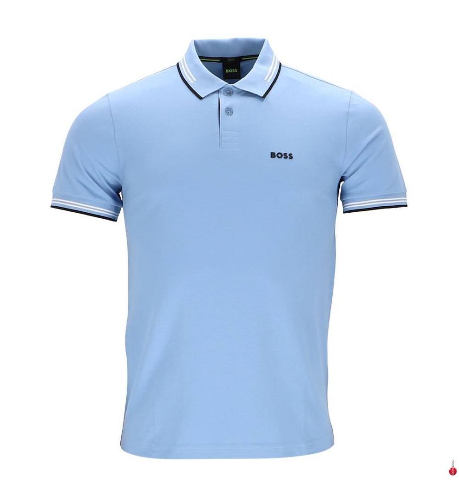 Paul Slim Fit Polo - Blau
