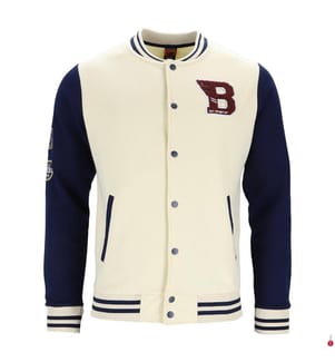Blouson Nizam - Beige & Blu Marino