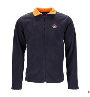 Jacke mit Reissverschluss Norsila - Marineblau & Orange