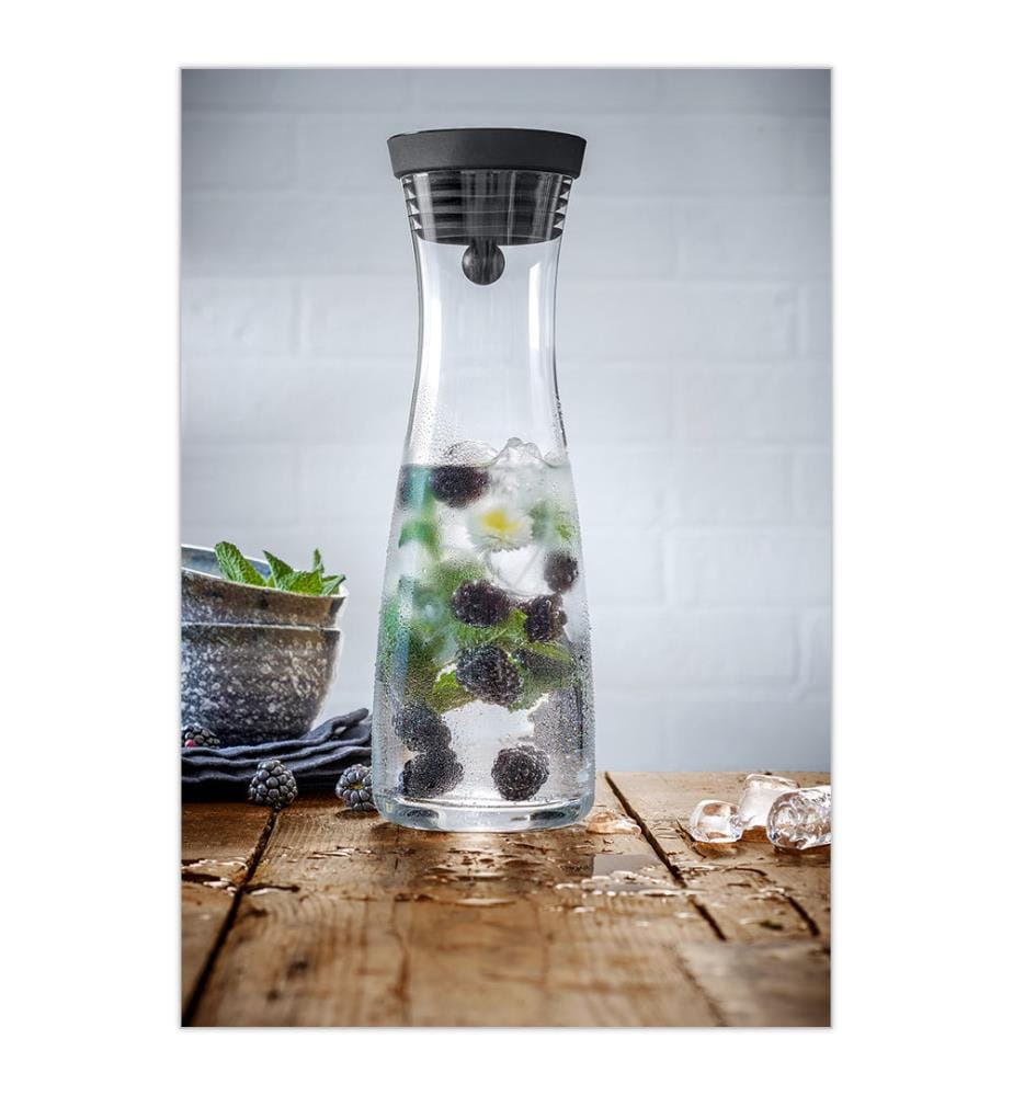 Carafe à eau 1,0 l, Noir