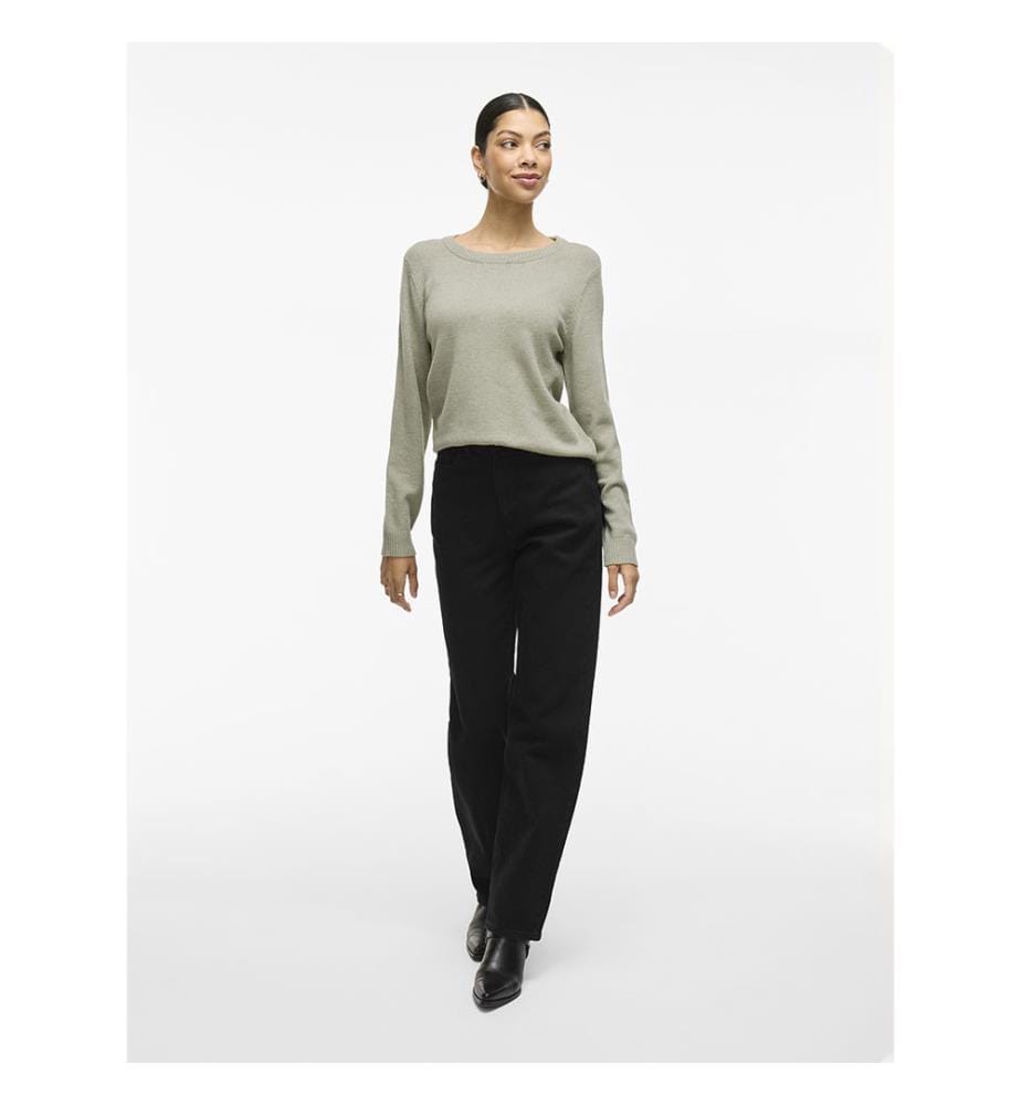 Pullover - Oil Green Melange