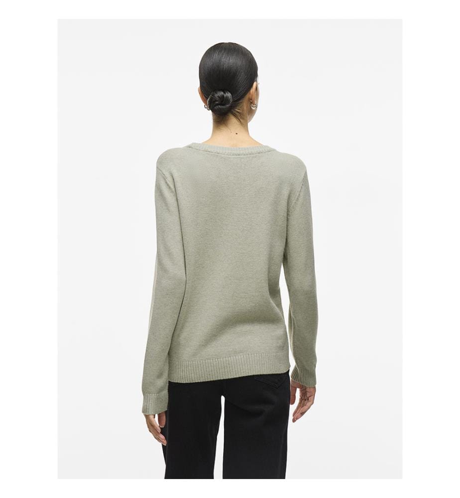 Pullover - Oil Green Melange