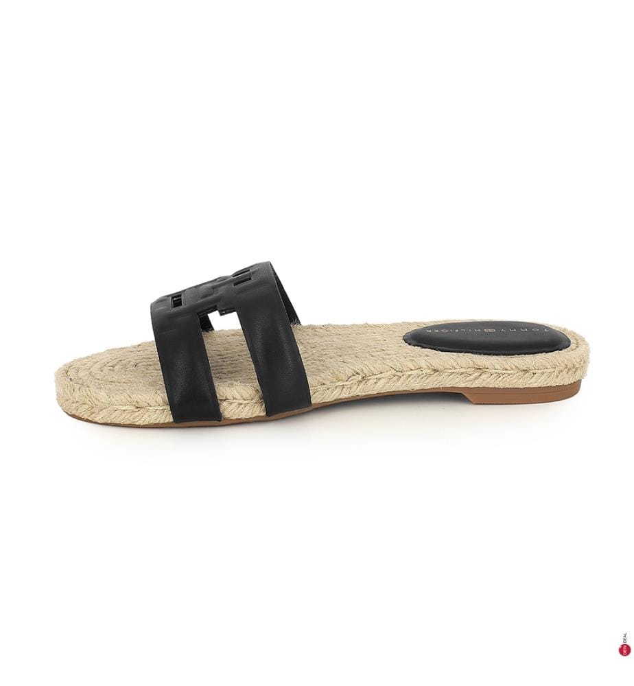 Ciabatte Embossed - Nero