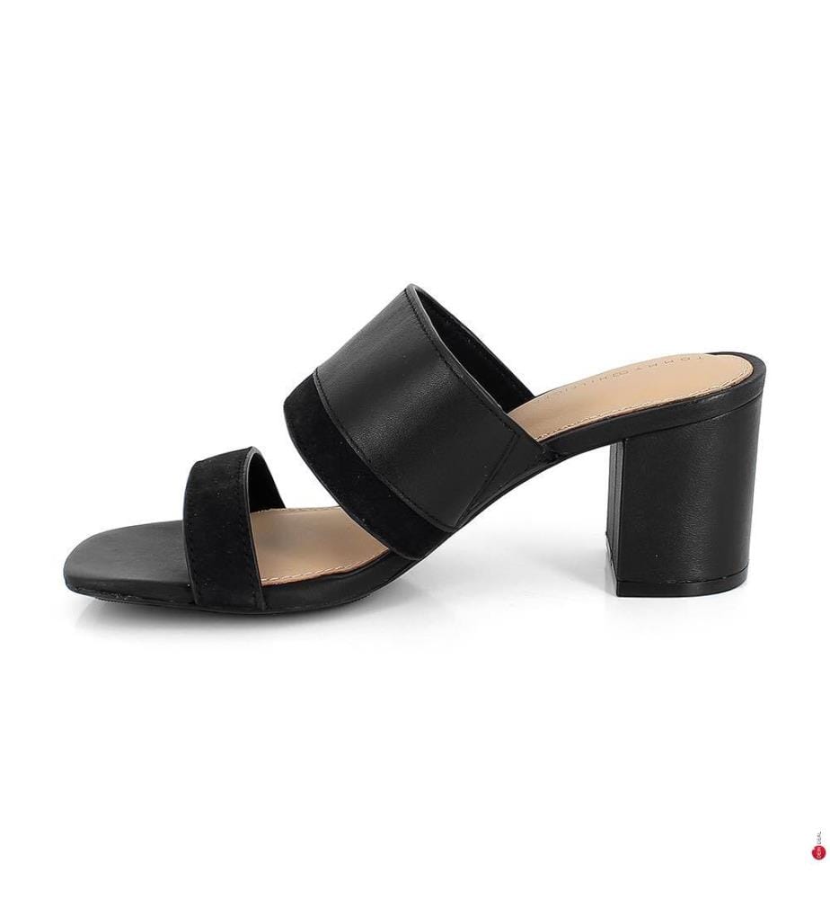 Keilsandalen - Schwarz