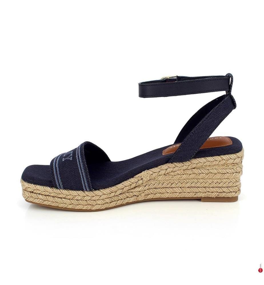 Hilfiger Monotype Keilpumps - Marine