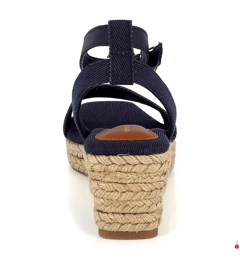Hilfiger Monotype Keilpumps - Marine
