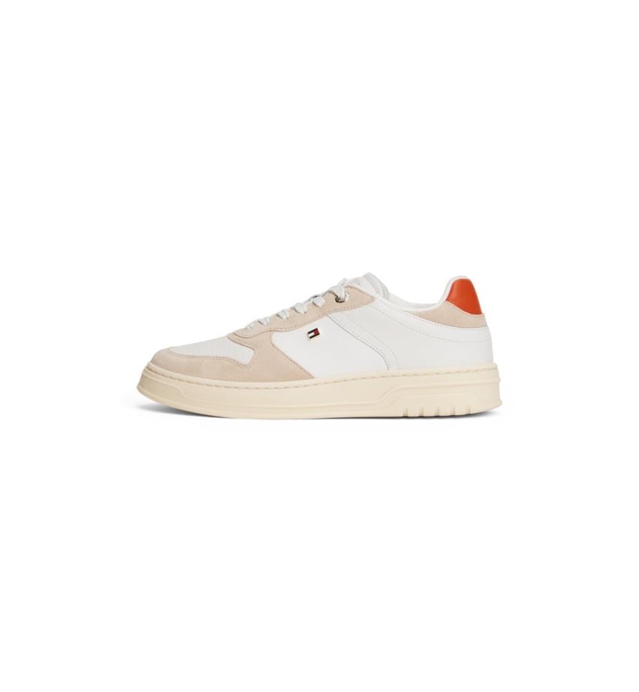 Sneakers Sporty Cupsole - Beige und Cremeweiss