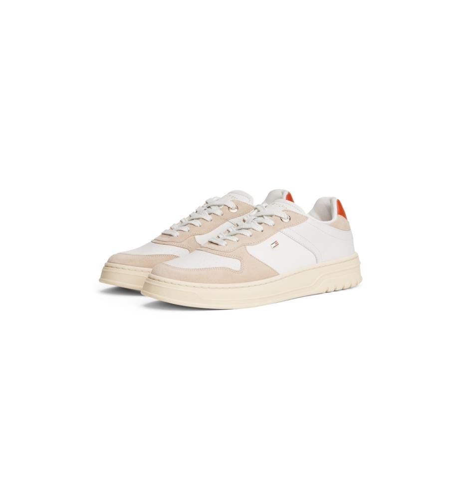 Sneakers Sporty Cupsole - Beige und Cremeweiss