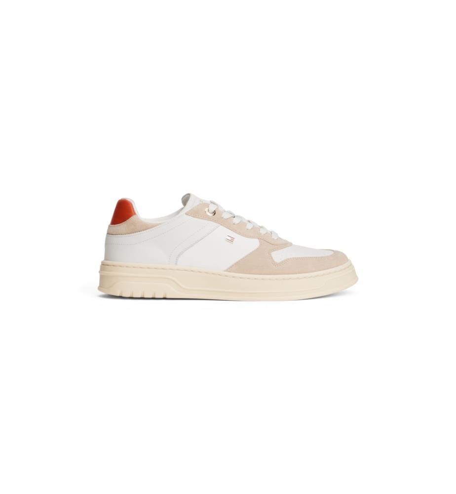 Sneakers Sporty Cupsole - Beige und Cremeweiss
