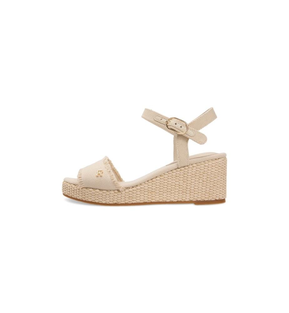 Espadrilles Compensées - Beige
