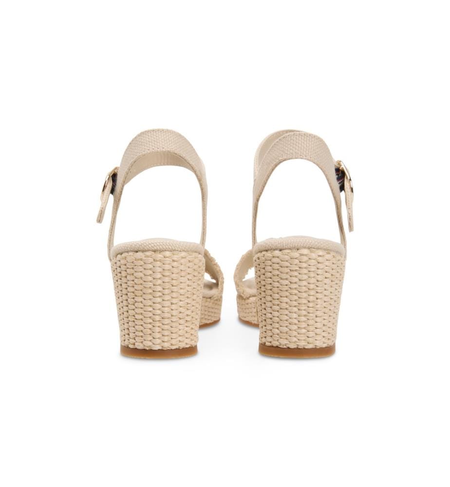 Espadrilles Compensées - Beige
