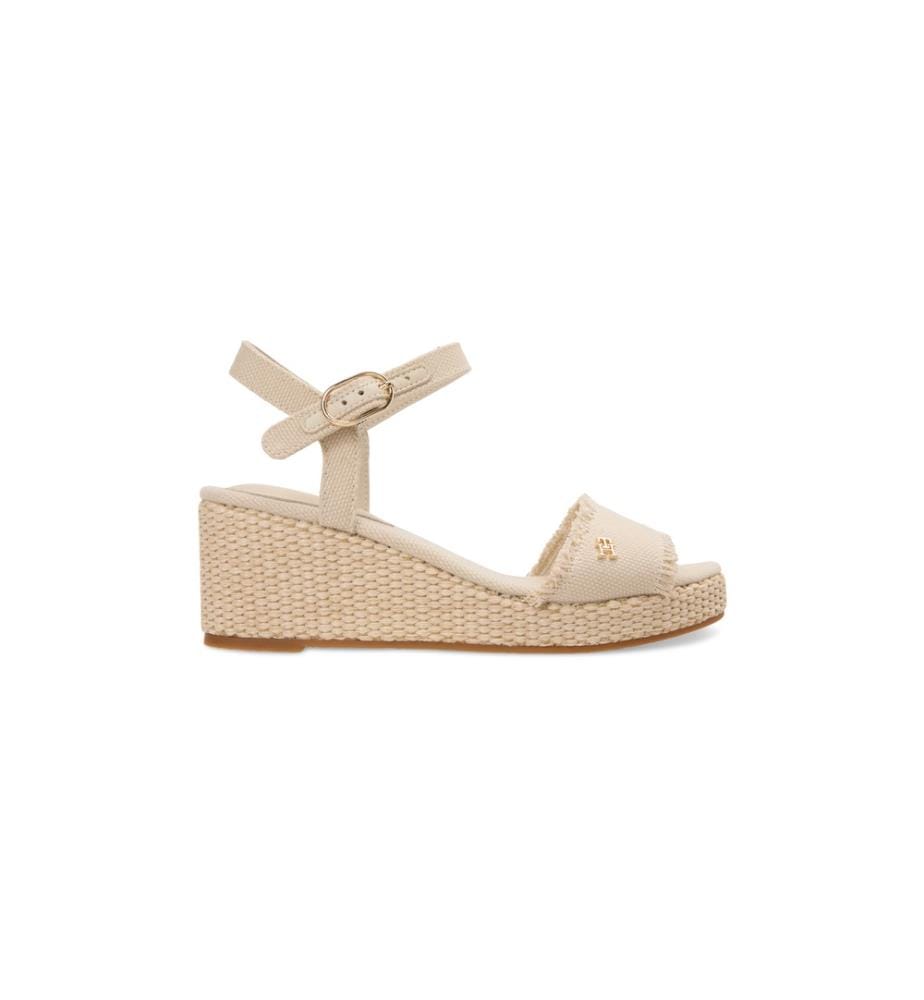 Espadrilles Compensées - Beige