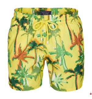 Shorts da Bagno Mahina - Giallo Sole