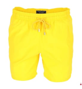 Short de bain solide - Sun & Yellow