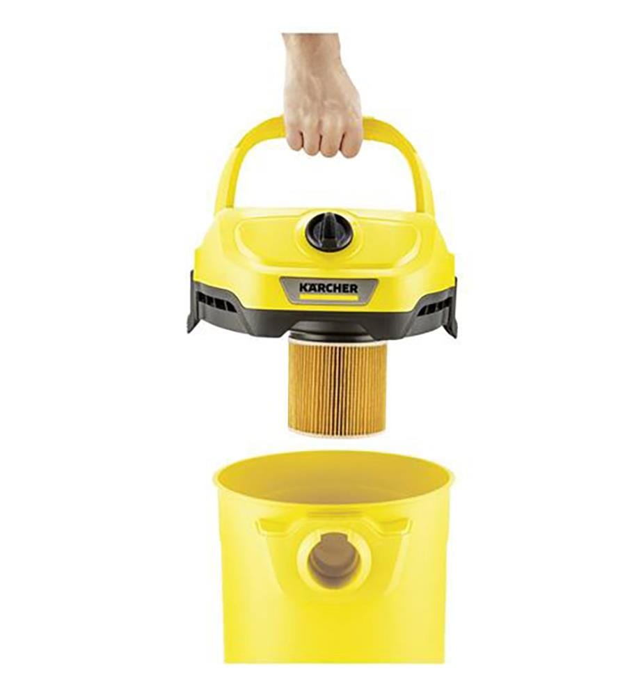Staubsauger WD 2 PLUS - Schwarz und Gelb