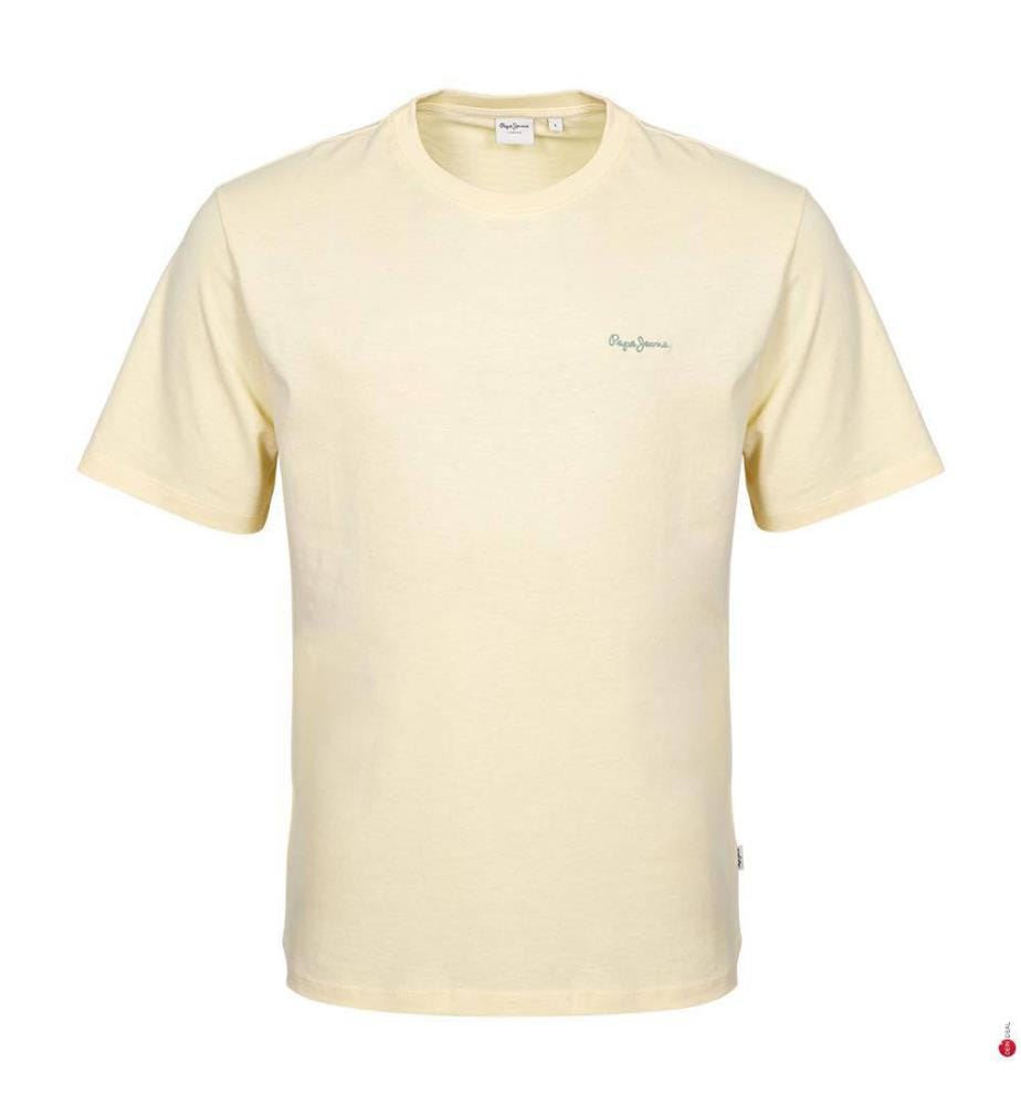 T-Shirt Regular Fit - Gelb
