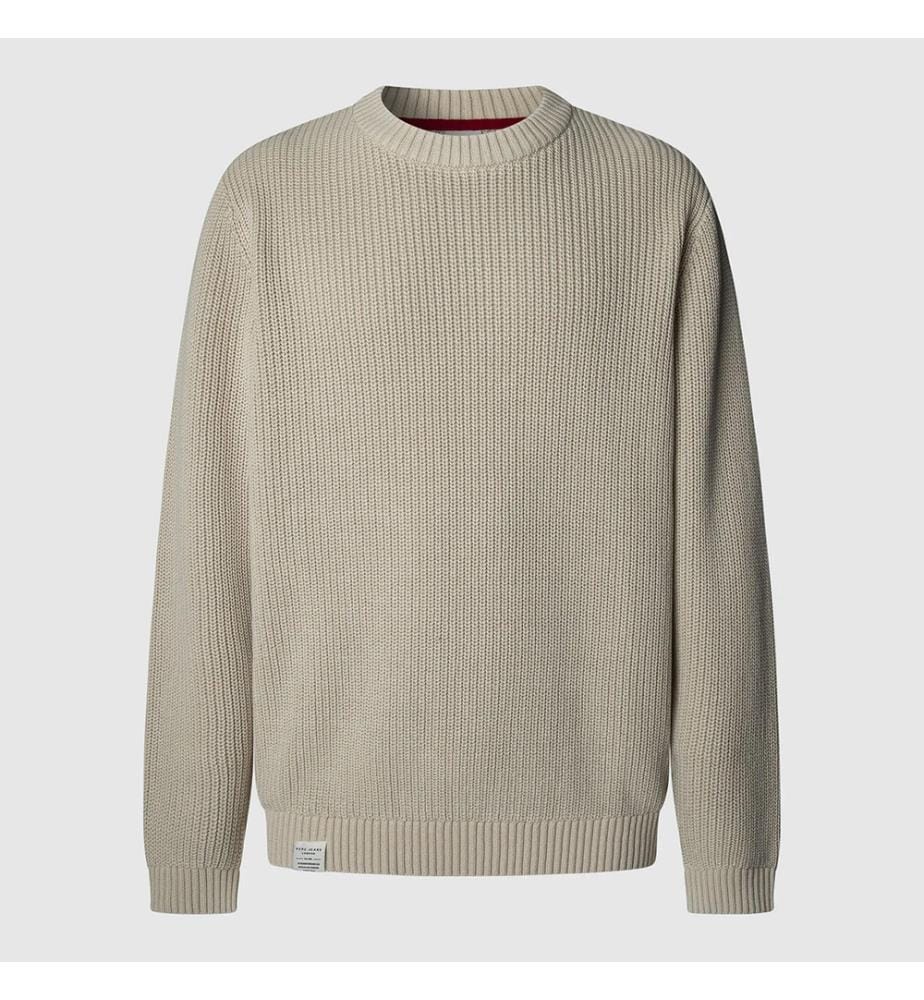 Strick-Sweat Parker Crew - Base Beige