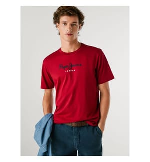 T-Shirt Eggo N - Merlot Red