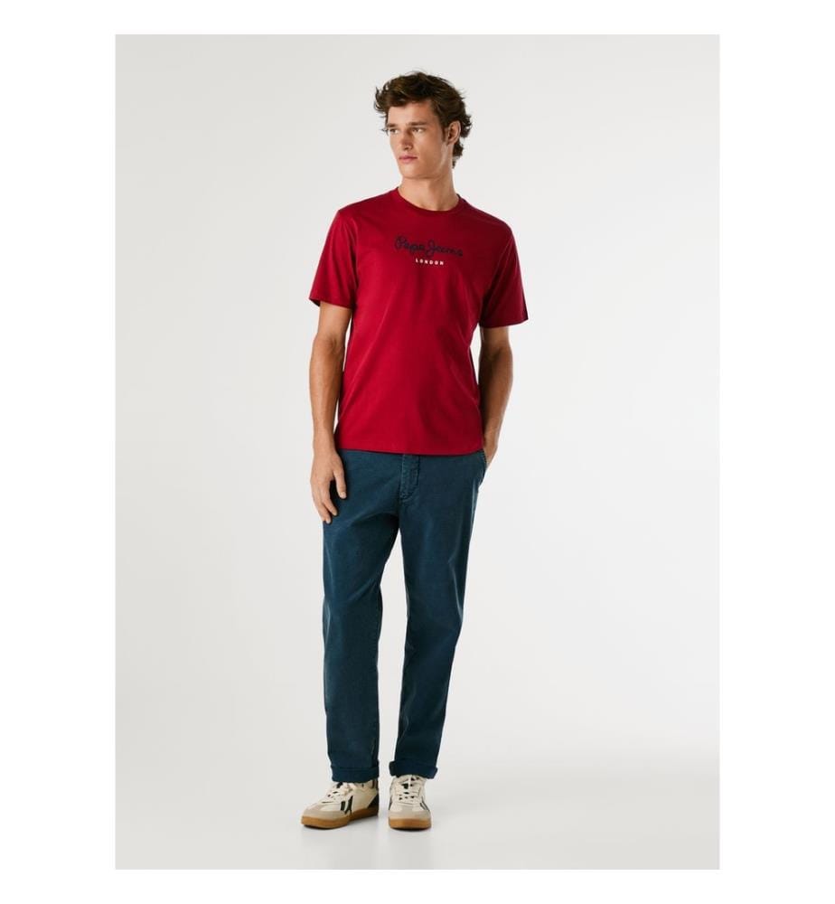T-Shirt Eggo N - Merlot Rot