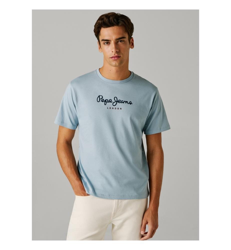 T-Shirt Eggo N - Fade Blue