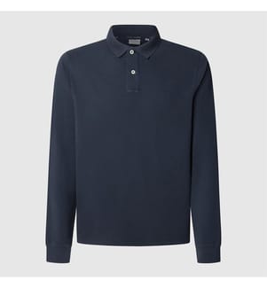 Polo New Oliver Gd Ls - Dulwich Blue