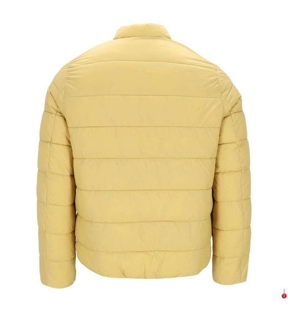 Down Jacket, Padded, High Collar - Cast Yellow