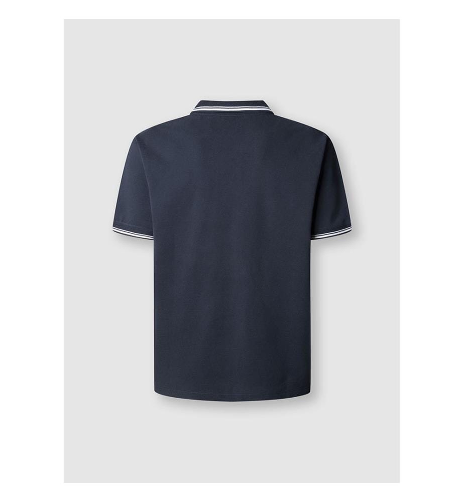 Polo Piqué Fit Regular - Blue