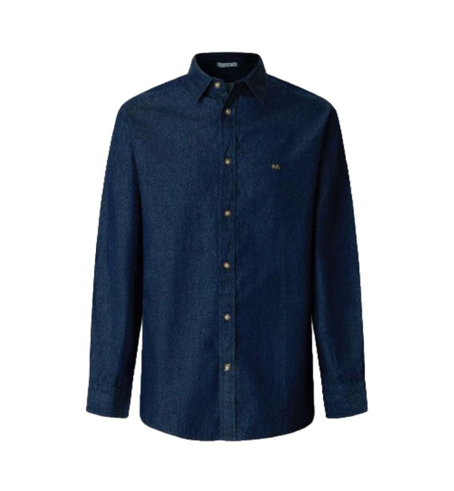Hemd „Abel Classic Slim“ – Blau
