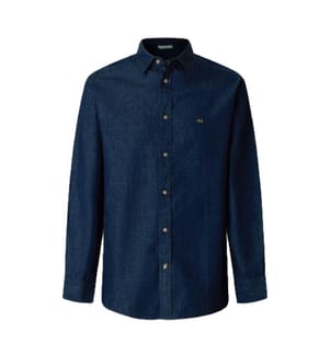 Hemd „Abel Classic Slim“ – Blau