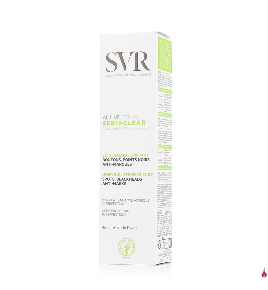 Sebiaclear Active Tinted Intensive Unifying Care - 40 ml