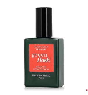 Semi-Permanent Polish Coral Reef Green Flash - 15 ml
