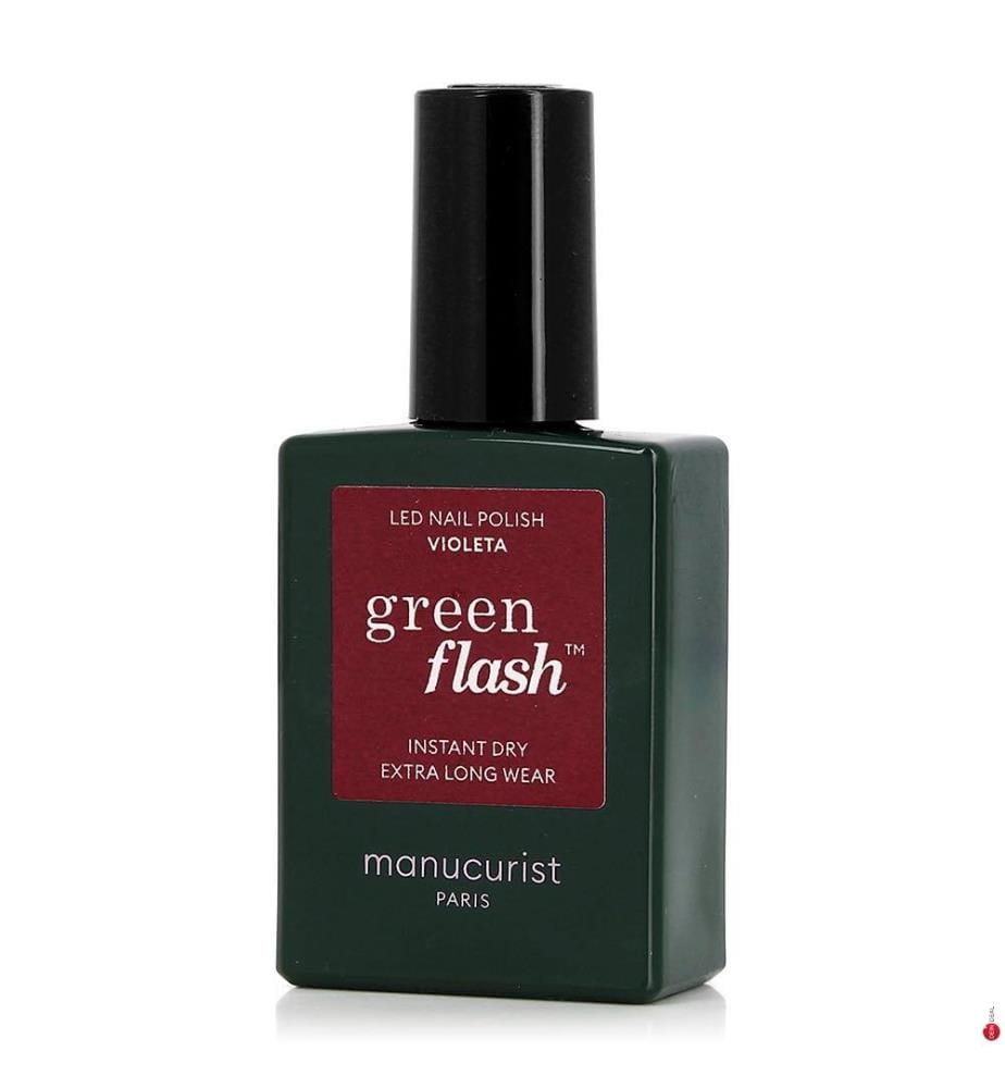 Violeta Green Flash Semi-Permanent Nagellack - 15 ml