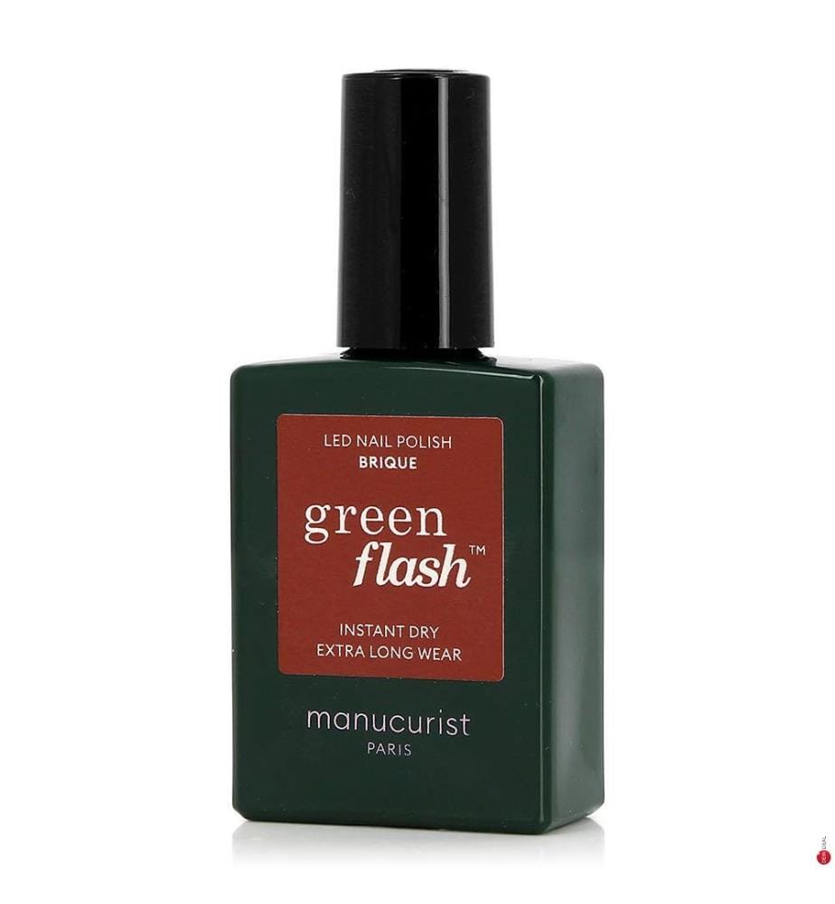 Ziegel Green Flash Semi-Permanent Nagellack - 15 ml