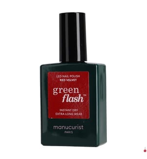 Vernis à Ongles Green Flash Red Velvet - 15 ml